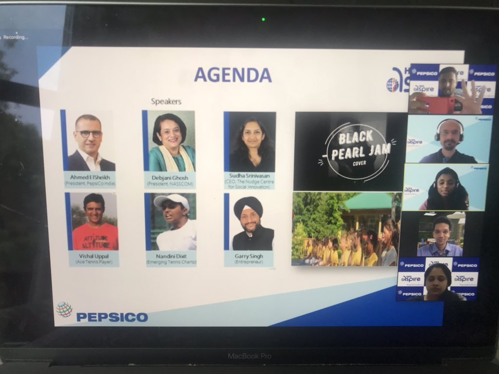 bigvish10's tweet photo. Thank you @PepsiCo #pepsicohyderabad #HBSASPIRE for inviting me to be a part of this webinar. Looking forward to this interaction and learning something from all the participants. Excited to hear about the journeys of all the esteemed panelist’s https://t.co/Pvpg38dNsD