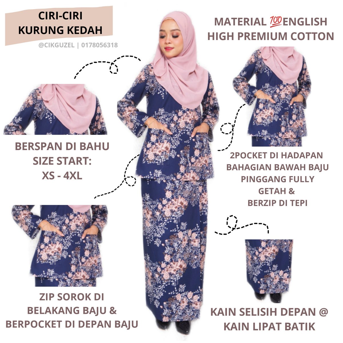 Eika On Twitter Here Ootd Customer Wearing Our Kurungkedah Lengan A Bit Senteng Tau Panjang Lengan Not Fully Labuh That S Why I Ckp This Kurungkedah Tak Sesuai Dipakai Umur Sekian2 But
