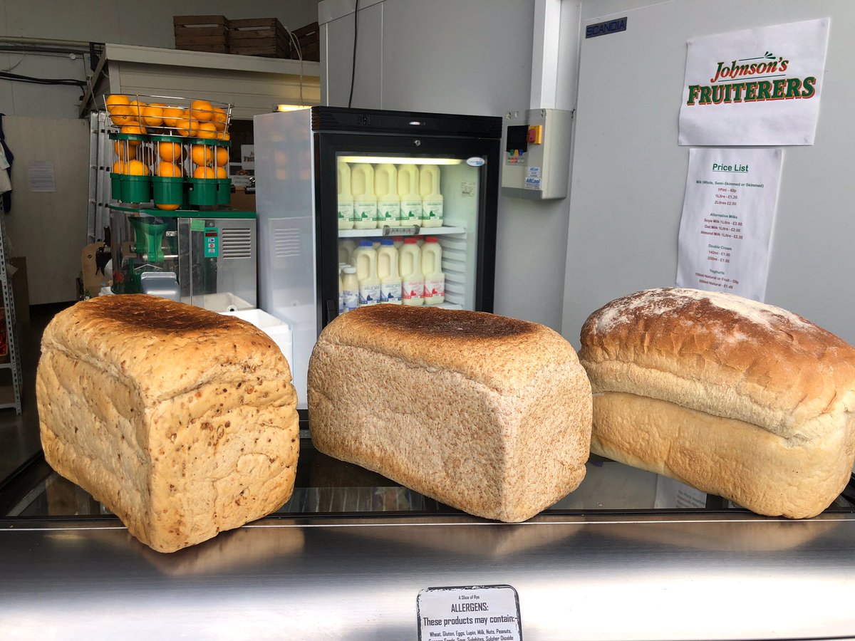 🎉🎉🎉🎉🎉🎉🎉🎉🎉🎉🎉🎉🎉🎉🎉🎉🎉We are now lucky enough to be stocking  delicious freshly baked bread from a Kent bakery 😃 add it to your shopping list 👍🏻