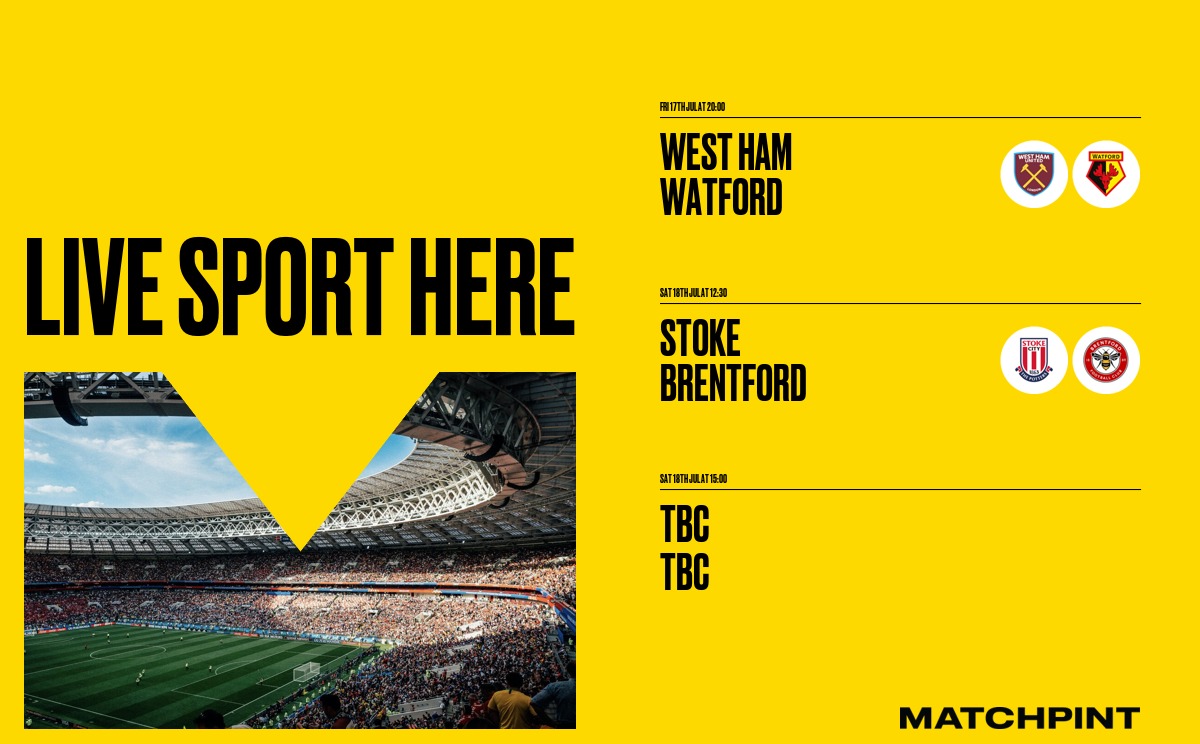 Great time to get together. Pre book your table and let us know you will be watching, we will reserve you the best view. #premierleague #championship #live sport #footballisback #supportyourteam
matchpint.co.uk/view-the-brook…