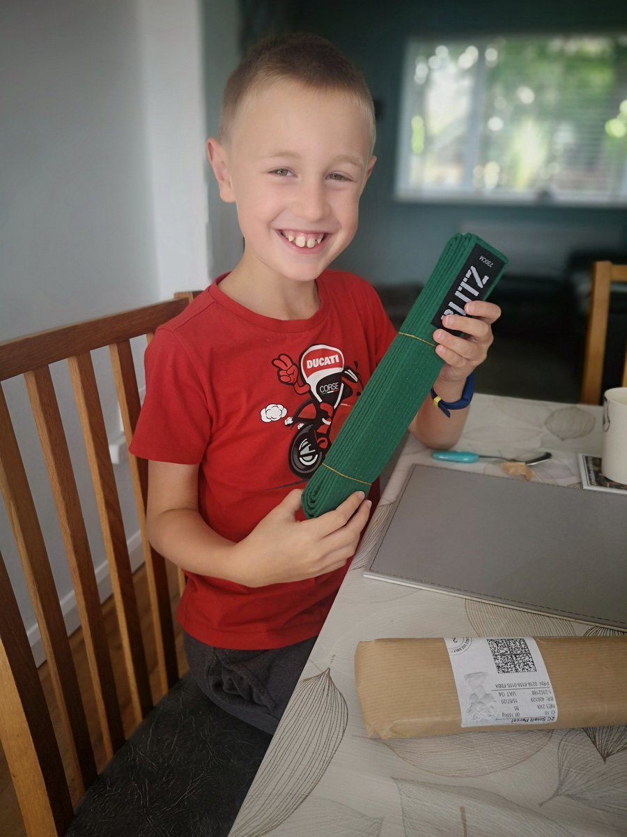 So this arrived just now,  thank you x @NE_MartialArts