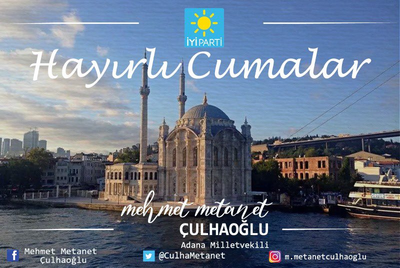 CulhaMetanet's tweet photo. Selam ve dua ile...
#HayırlıCumalar https://t.co/LAKrrK9QZB