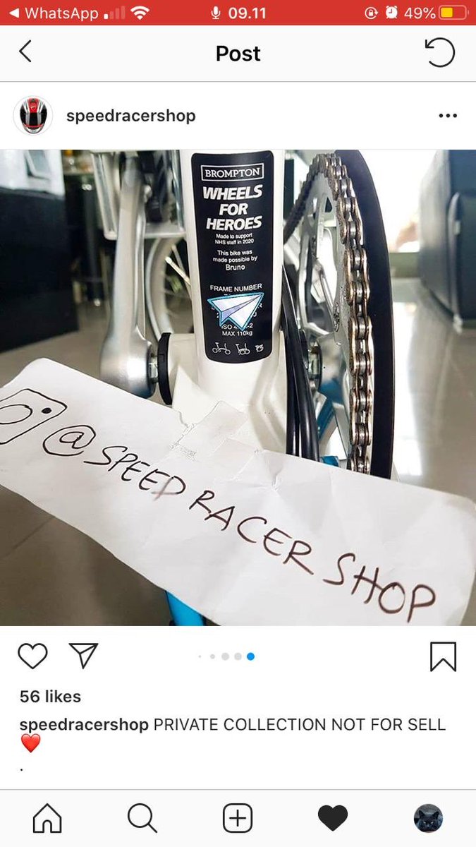 Balarong's tweet photo. @sheque @Wheels4Heroes Your welcome https://t.co/FnKxfiGpeX