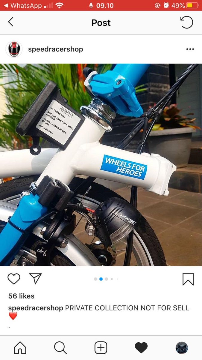 Balarong's tweet photo. @sheque @Wheels4Heroes Your welcome https://t.co/FnKxfiGpeX