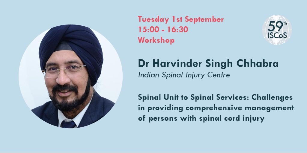 ISCoSmeetings's tweet photo. ✨ Virtual Workshop Sep 1 2020 ✨
Challenges in providing comprehensive management of people w/ #spinalcordinjury
👉🏼 FOCUS ON #EMERGINGCOUNTRIES

ISCOS:VIRTUAL: 1-5 Sep 2020: ONLINE MTG / downloadable: https://t.co/NGKQ3HWR7h

#spinal #neurorehab
@VCHHealthcare @sci_nurse @DuffJS https://t.co/GeS3rZBoDW