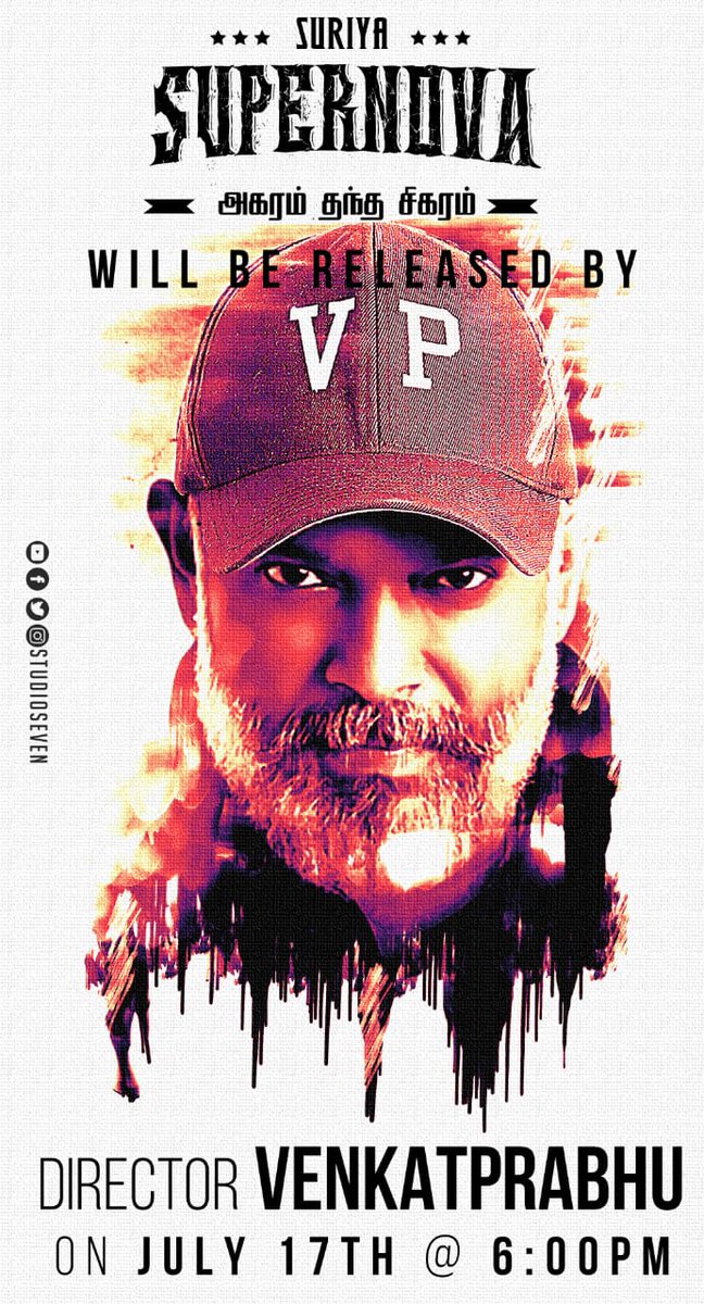 LetsOTTWorld's tweet photo. ��� Here's The Final Celebrities List Who Are Going To Launch Our #Supernova @Suriya_offl Anna Birthday Mashup 2020 From Today 6PM ❤️

Cuts &amp; Design : @_studio_seven @Srivatshan1627 @iamselva_ganesh

Channel Link : https://t.co/OIQpRxd8Ew

#SooraraiPottru https://t.co/doZPYMI1Vg https://t.co/T35ylgqpn3