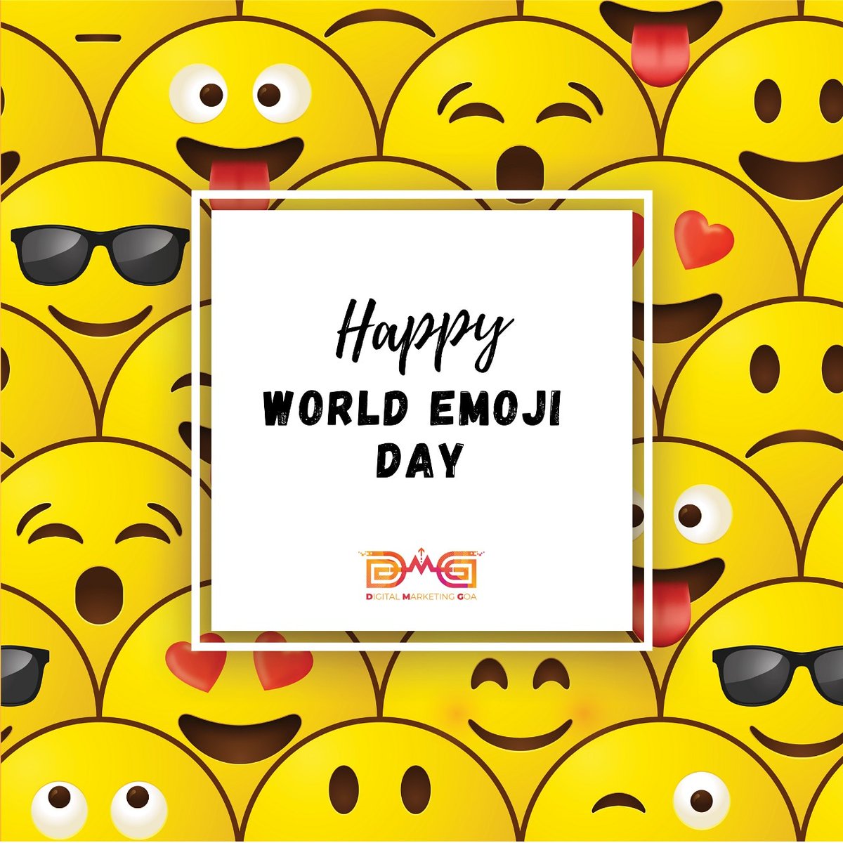 digimgoa's tweet photo. We at DMG want to wish you a happy #WorldEmojiDay!😍🙌 
...
Fun fact: There are 3,019 official Emojis! 
...
Comment down below the 3rd emoji on your phone keypad! Here is our's 🥺
...
#emojiday #emojis #facebook #twitter #instagram #socialmedia #socialemojis #emoticons #DMG https://t.co/ybFBau3vON