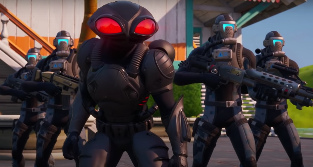 N5Dave's tweet photo. The Black Manta Has Arrived On Fortnite! https://t.co/JMXfRE3kmR #TechmashDave #TechMASHUK #MashedDotCom #Fortnite #EpicGames #Aquaman #BlackManta #DCComics #Trident #Pickaxe #FortniteAquaman #Mercenary #BattleRoyale #Undersea #MercilessMercenary #KingoftheSevenSeas https://t.co/zVozofuj1z