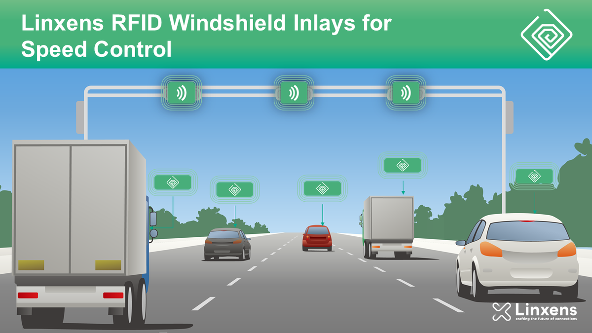 Linxens's tweet photo. Linxens #RFID Windshield #inlays enhance #security on the road by identifying vehicles exceeding the speed limit. This is a highly reliable, secure and cost effective solution for #eGovernments and road operators. Learn more about #AVI: https://t.co/oEP4bKrQbA https://t.co/yTOWe3zVZ1