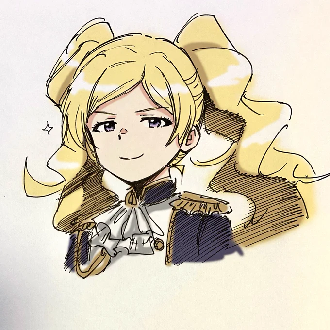 時間なさ過ぎて煌輝座チェック出来ない
時間がないのでエミリー描く 