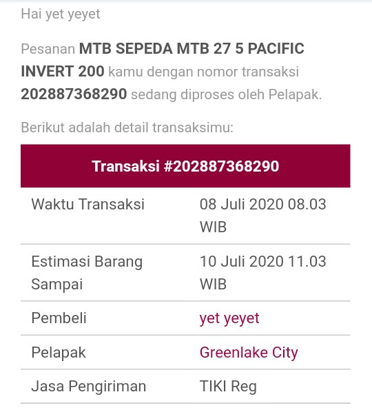doesnotyet's tweet photo. Terima kasih @bukalapak sudah memberikan pelajaran buat saya atas kerugian yg saya alami. Semoga tetap berhati2 untuk bertransaksi melalui market place https://t.co/nKdlSPe45e