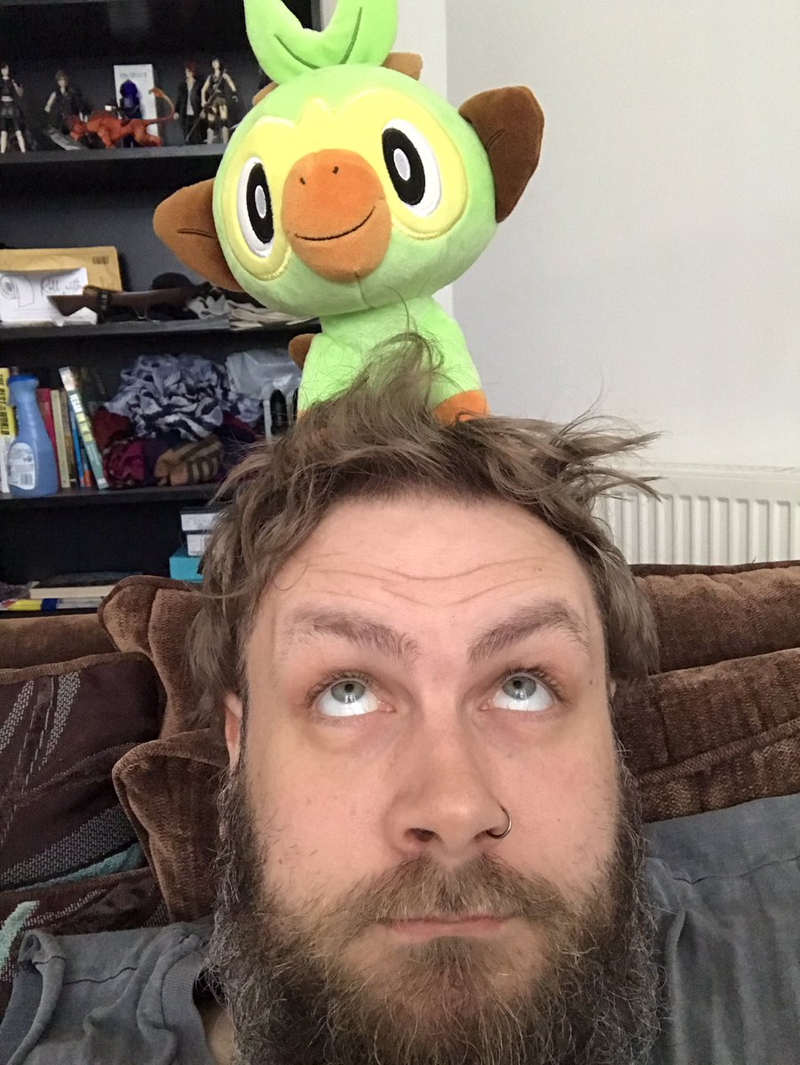 Will_Odinson's tweet photo. Essential shopping purchase made yesterday!
Was also tempted by the others available but didn’t go mad 😂😂
#pokemon #grookey #grassmonkey #thatfunkymonkey #looklikeass https://t.co/E0RziMcojB