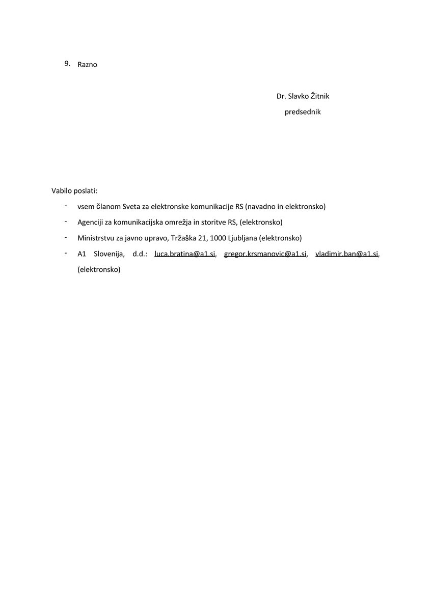 Naslednja seja, ki bo 23. julija ob 15h bo zaradi slabše epidemiološke slike opravljena preko videokonferenčne povezave. Če želite prisostvovati, za povezavo seje predhodno kontaktirajte - zvonka.gabrijel@sek-rs.si.