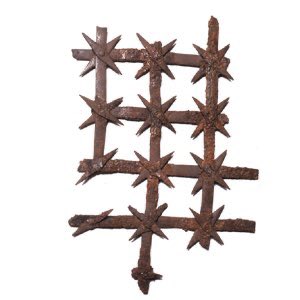 marqalicante's tweet photo. Si t'agrada la cultura Romana et perdràs en la nostra sala 
Exemple de les moltes peces que podràs veure en ella és esta reixa de finestra de ferro del segle II d.C. trobada en La Illeta dels Banyets en 
#ElCampello
Col·lecció #MARQ https://t.co/kGOCOjX2dM