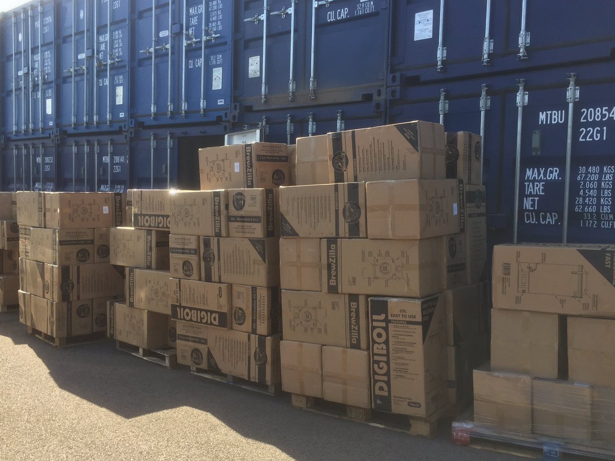 angelHomeBrew's tweet photo. Glad to say these have arrived which should have been in last container
Will be processing orders today and over weekend
Still some left on the next Aug/Sept preorder live on website now here
https://t.co/TlDAdyXugy. #brewzilla #robobrew #homebrew #homebrewing #CraftBeer https://t.co/u468BRQQOm