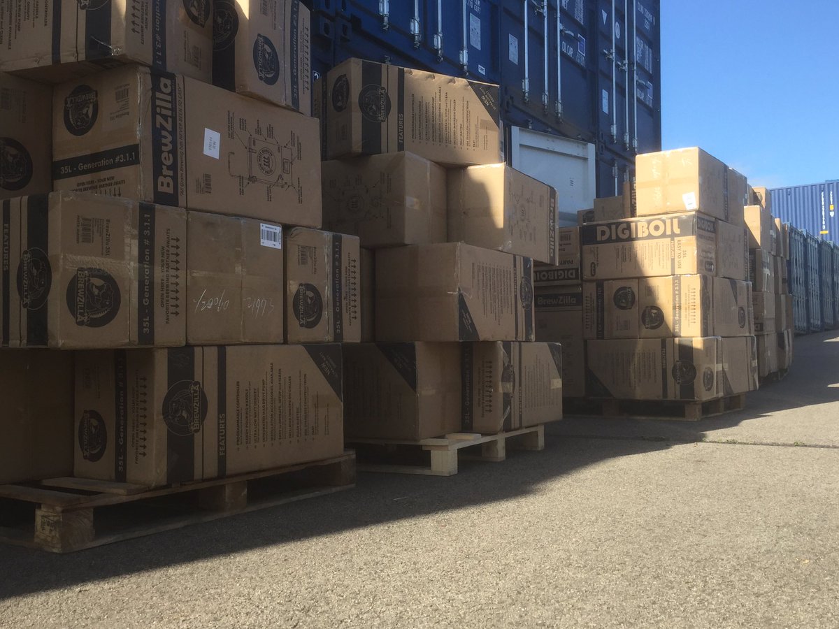 angelHomeBrew's tweet photo. Glad to say these have arrived which should have been in last container
Will be processing orders today and over weekend
Still some left on the next Aug/Sept preorder live on website now here
https://t.co/TlDAdyXugy. #brewzilla #robobrew #homebrew #homebrewing #CraftBeer https://t.co/u468BRQQOm