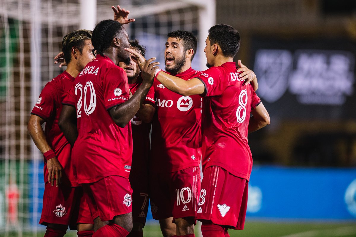 Adrien140215's tweet photo. 23e journée/ MLS
Un grand Pozuelo avec Ciman l'emportent le derby !
Fin / Montréal 3-4 Toronto
#Ciman : monté à la 60'
#Pozuelo : titulaire + 3 assists.
📸 @TorontoFC https://t.co/NVzCSBhiiC