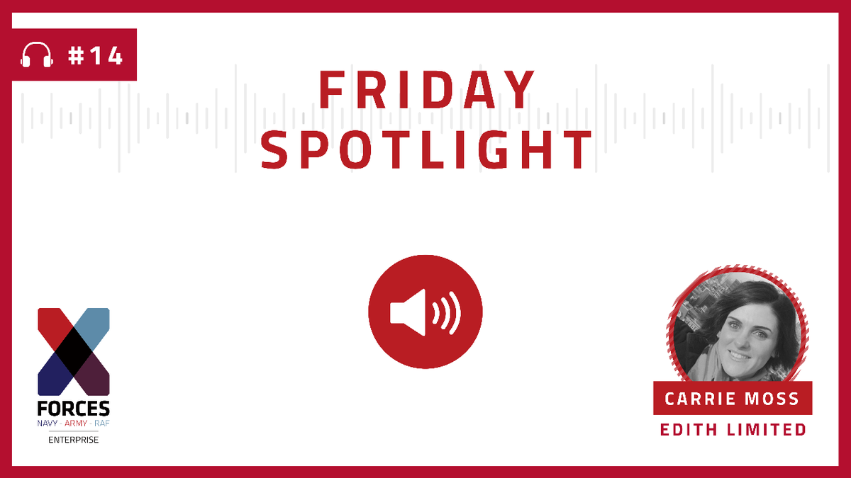 XForces's tweet photo. "#Networking is a crucial part of the journey - you can have the best idea in the world but if nobody knows about it you'll never get off the ground." Our Friday Spotlight #podcast series kicks off with Carrie Moss of @Edithlimited. Check it out here: https://t.co/71GEDfIasR https://t.co/yqkRqs221w