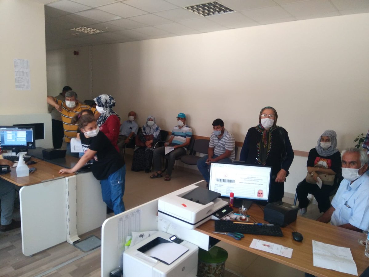 Ulukışla Nüfus Müdürlüğünde yine yoğun bir gün...