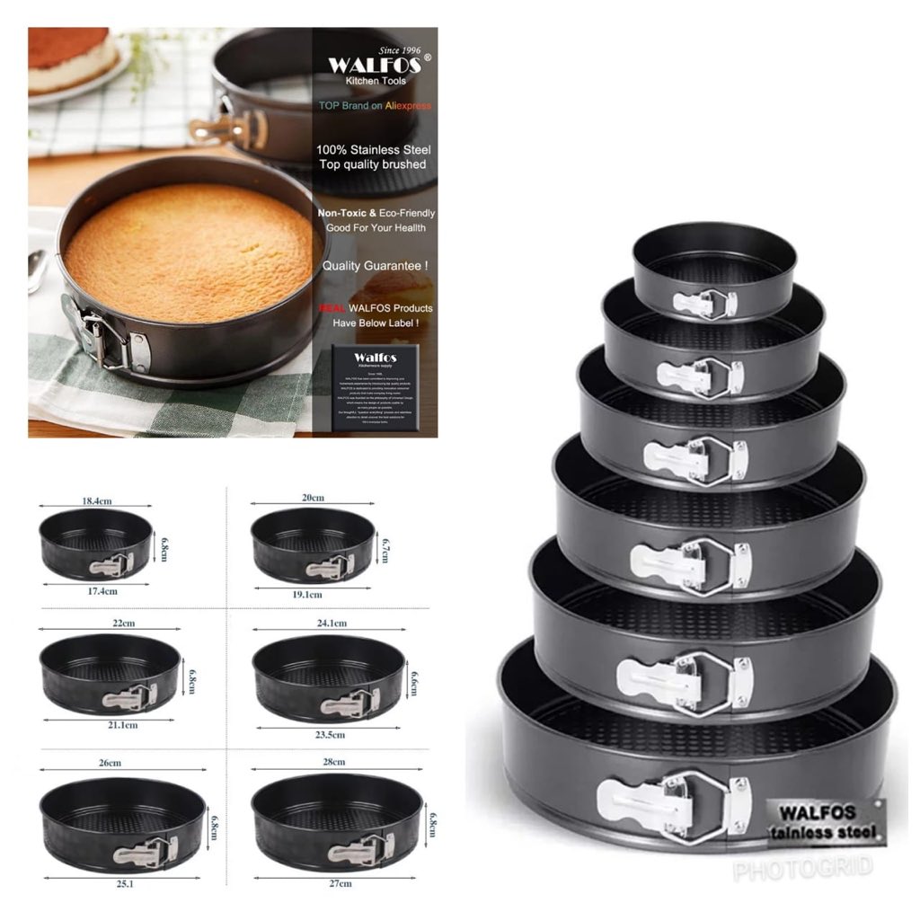 JGinteriors1's tweet photo. .*6pcs baking tins 3000/-*
➡️Non-stick coating
➡️ Easy to use and clean
➡️Size: As indicated on the photos
➡️Material:carbon steel
➡️colour:Black gray Contacts us to place your orders 0721765441.
#UhuruAwezesha
Lancet
#MaishaConcertFriday
#BuildingBackABetterKE https://t.co/3o0o1kJE55