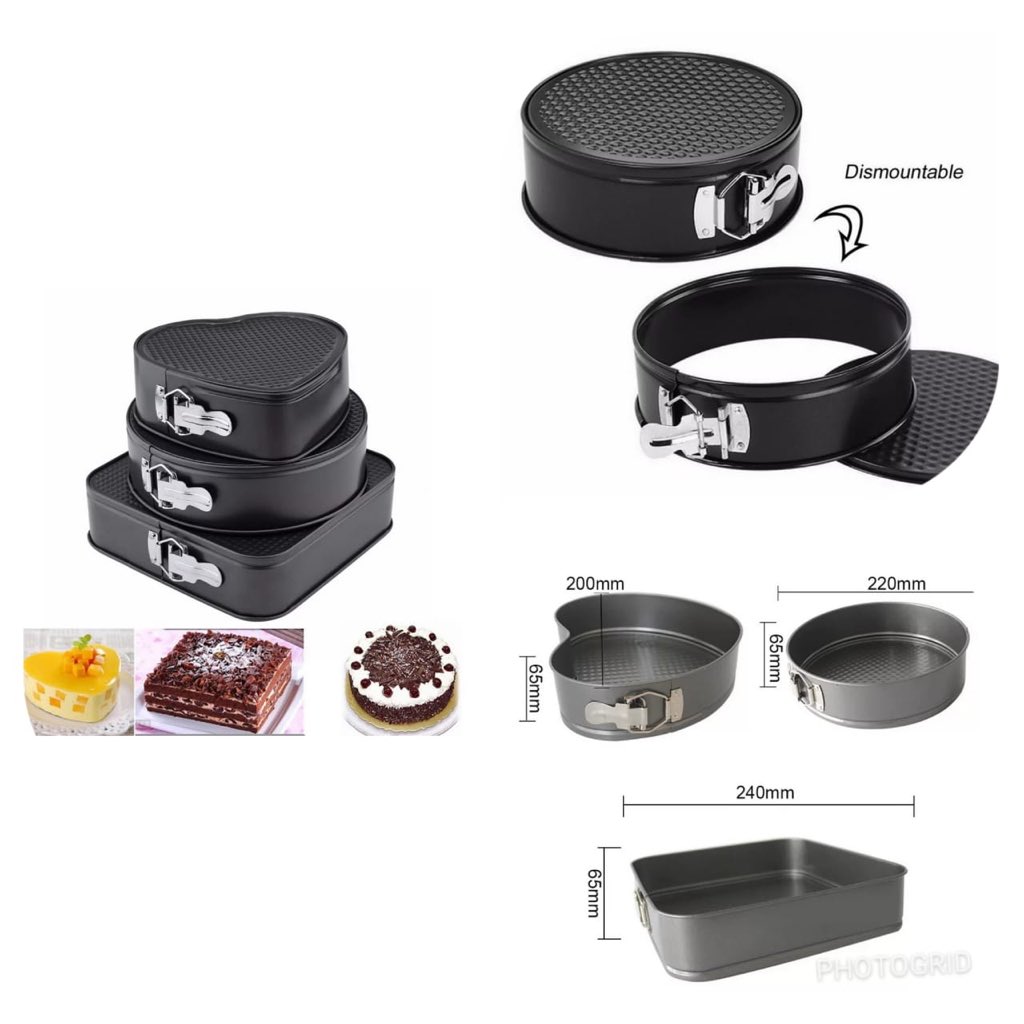 JGinteriors1's tweet photo. .*6pcs baking tins 3000/-*
➡️Non-stick coating
➡️ Easy to use and clean
➡️Size: As indicated on the photos
➡️Material:carbon steel
➡️colour:Black gray Contacts us to place your orders 0721765441.
#UhuruAwezesha
Lancet
#MaishaConcertFriday
#BuildingBackABetterKE https://t.co/3o0o1kJE55