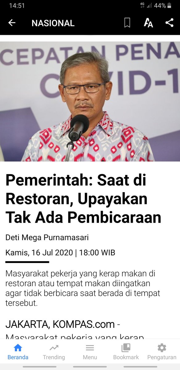 Yahh, tadinya mau ngajak kamu rapat di restoran, gak jadi deh.. :)