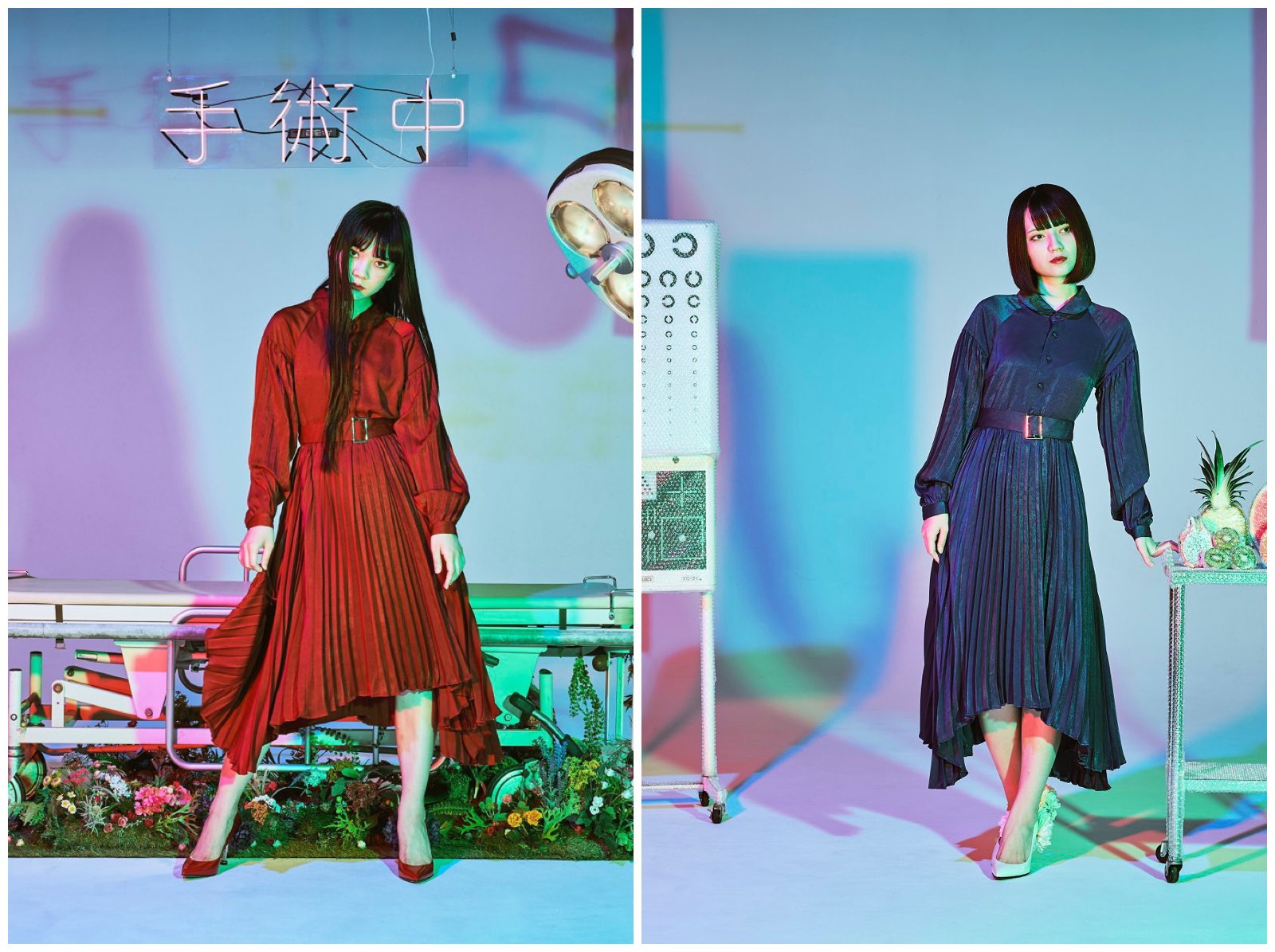 ha | za | ma |経年真価のワンピース〈オルガンプリーツ〉