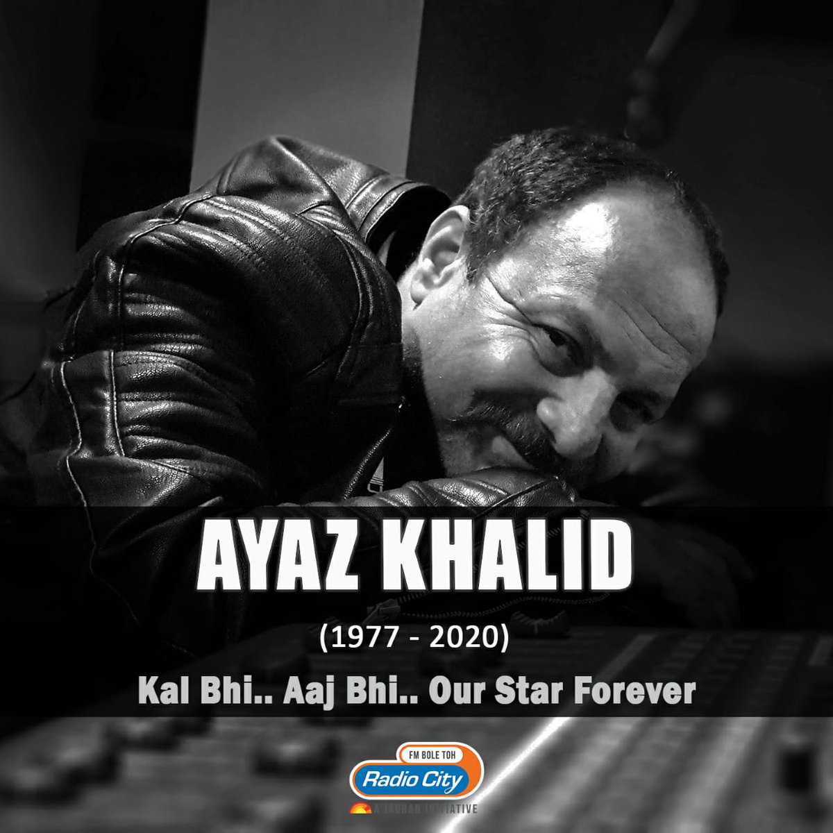 radiocityindia's tweet photo. You Will Be Our Star Forever! Rest In Peace #RJAyaz 💔 

The host of our show Kal Bhi Aaj Bhi for North region, RJ Ayaz passed away today. He was one of the most well known voices from Radio Fraternity. 

Our prayers are with the family. #RIPRJAyaz 🙏 https://t.co/WuMYAf3OeI