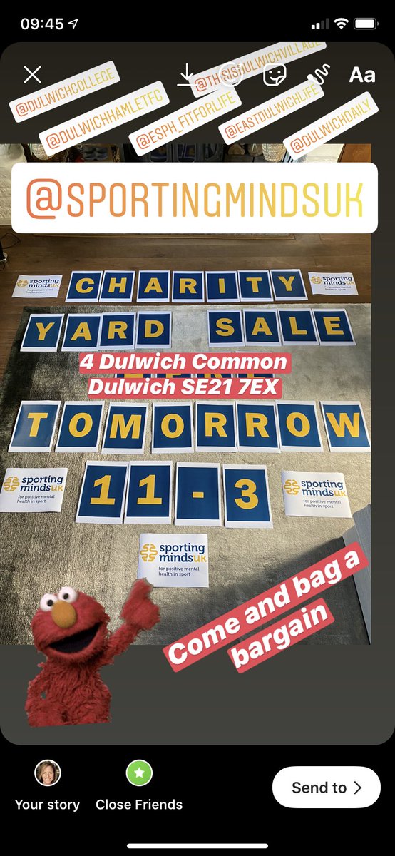 Come and help raise some funds for this amazing charity @sportingminds_