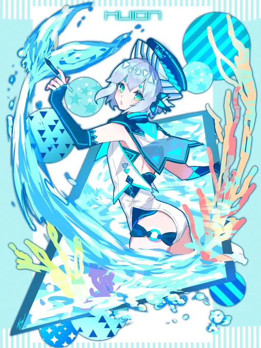 海えがき
#Huion創作 #Huion 