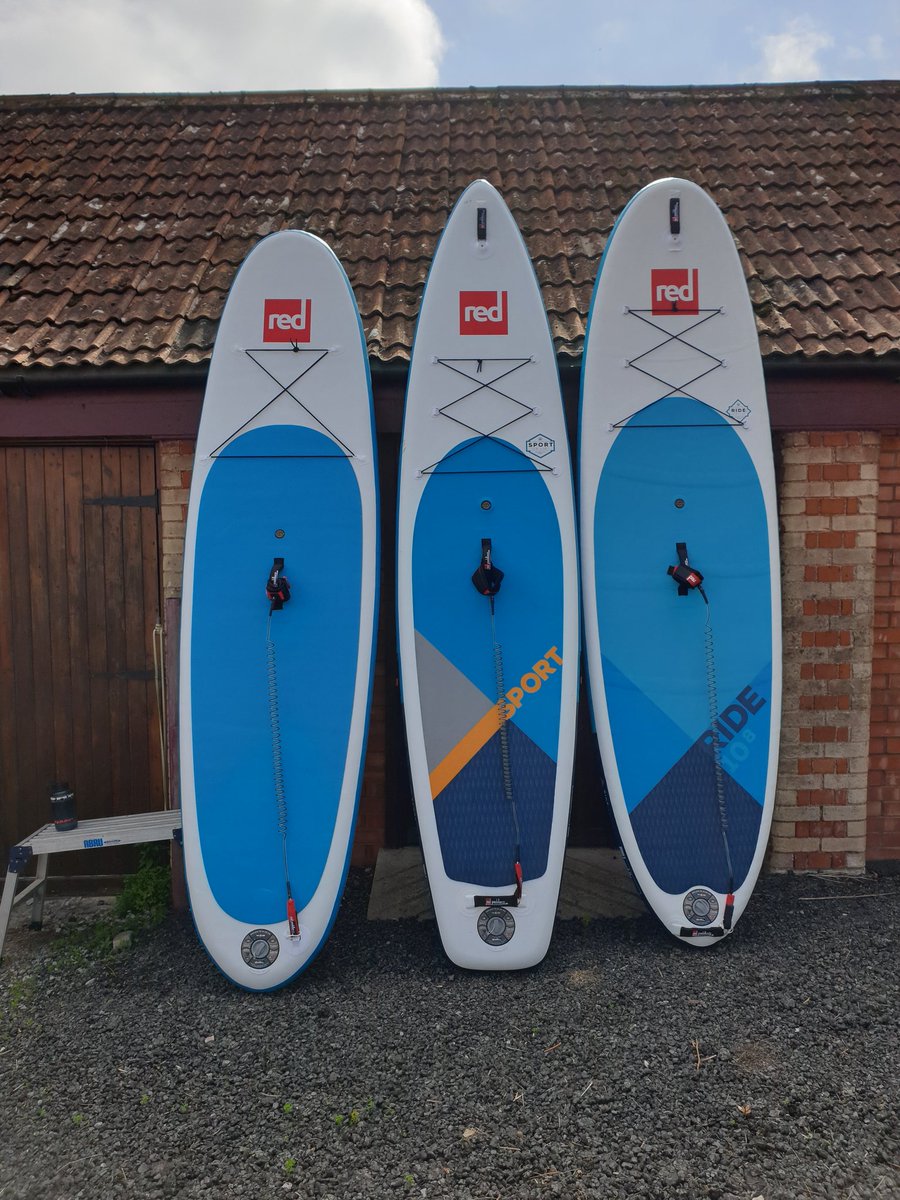 WetandHigh's tweet photo. Some of our new @RedPaddleCo SUPs already inflated ready for action. We have more (just not unpacked them yet) Get in touch for hire or tuition. https://t.co/UsIltAPfUV