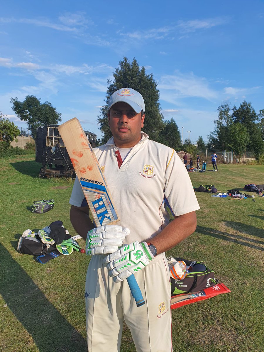 wycombehousecc's tweet photo. Club legend @ZahidAhmedCh smashing the first century of the season in the inter club game. Fantastic 2 internal games across the weekend. Now looking forward to the season 👍👏 @H_K_cricket https://t.co/qIC0adkERG