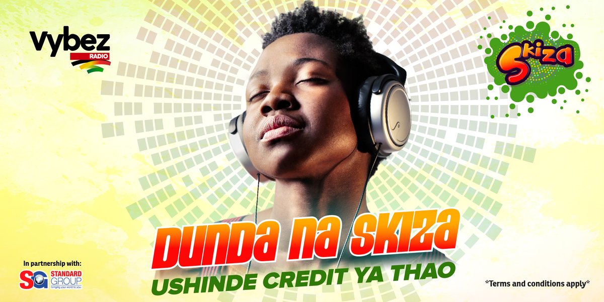 VybezRadioKE's tweet photo. Bump up your Weekend with KSH1,000 AIRTIME! 💰

Subscribe to these Skiza tunes, send us the SCREENSHOT and you could WIN!

Vybez Radio Rydeem jingle *811*800#
Vybez Radio Roots jingle *811*897#

#VybezAdrenaline https://t.co/fCNw9tMDB0