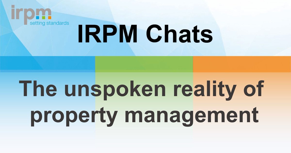 IRPMONLINE's tweet photo. As part of our push to ensure #wellbeing is top of the agenda in #propertymanagement we had an #irpmchat with one of our members - hear their top tips on #coping, #managing &amp; #communicating, in times of pressure.

#irpm #propertymanagement #propertymanager #blockmanager https://t.co/ExeomxrX4A