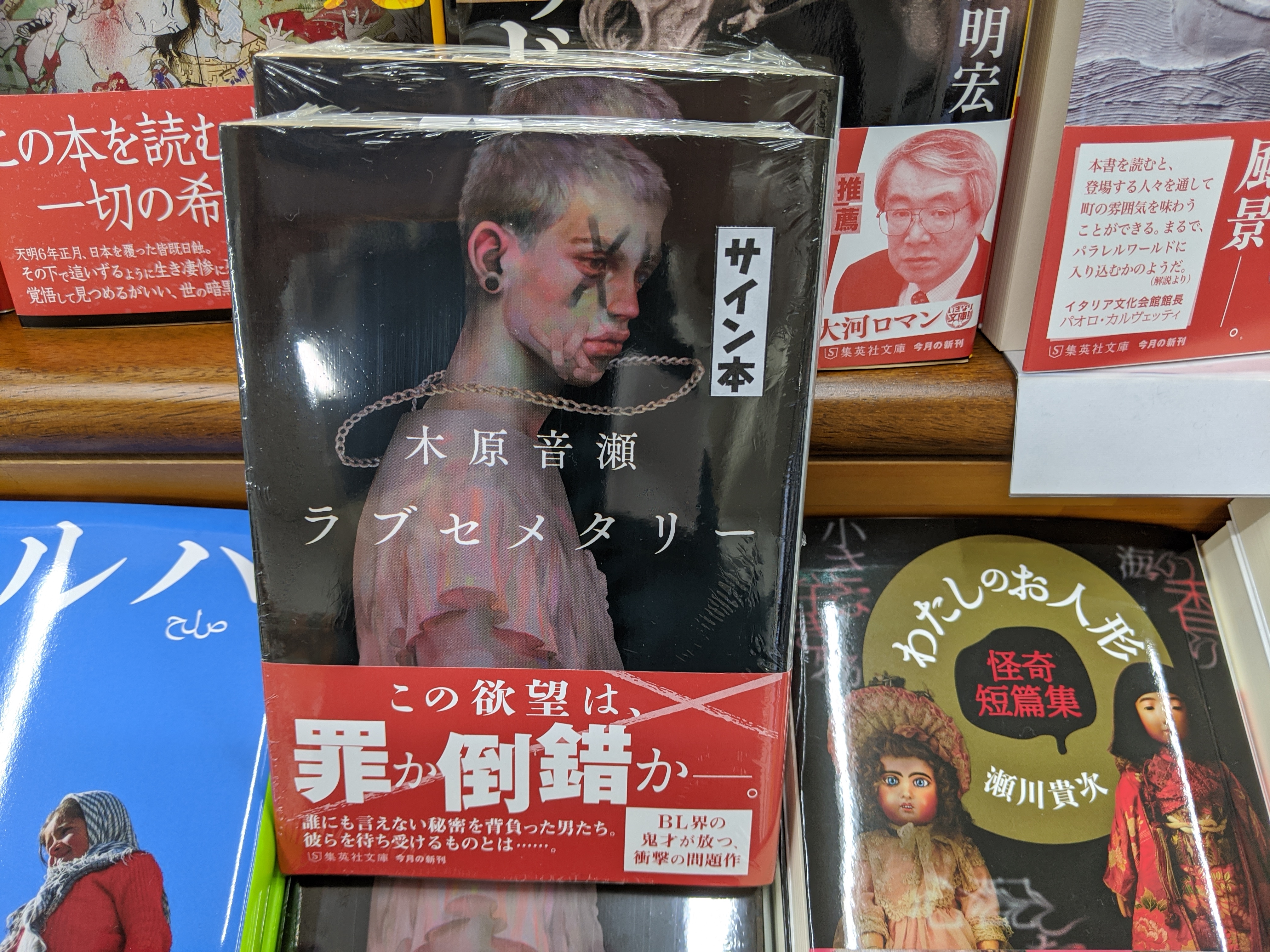 ジュンク堂書店池袋本店 文芸文庫担当 サイン本入荷 木原音瀬 ラブセメタリー 集英社文庫 新刊入荷と同時にサイン本も入荷しました お電話でのサイン本の取り置き 配送はお受けいたしかねますのでご了承くださいませ T Co Omdstdehgy