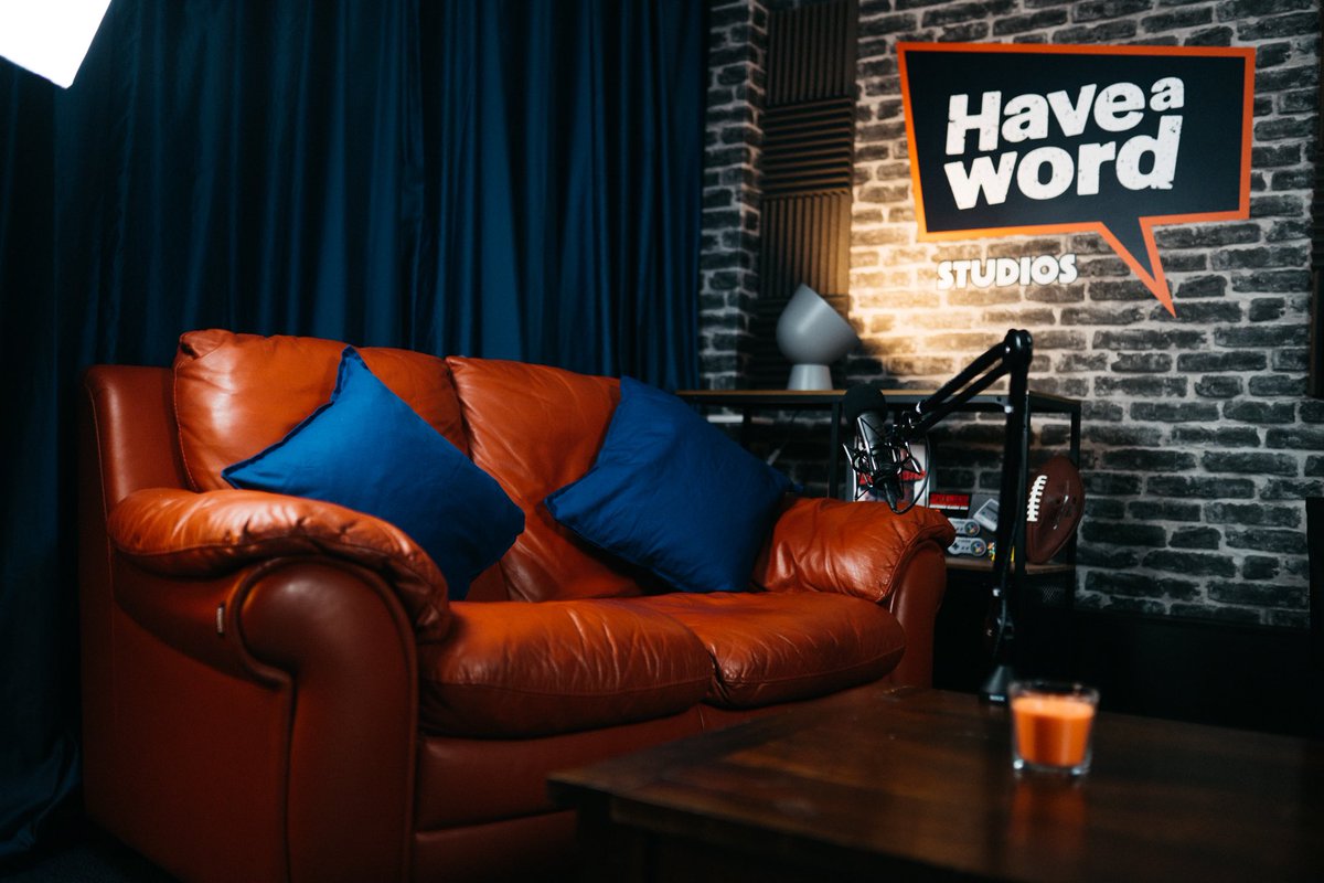 adamrowecomedy's tweet image. Welcome to Have A Word Studios. @Haveawordpod @DanHasAPodcast