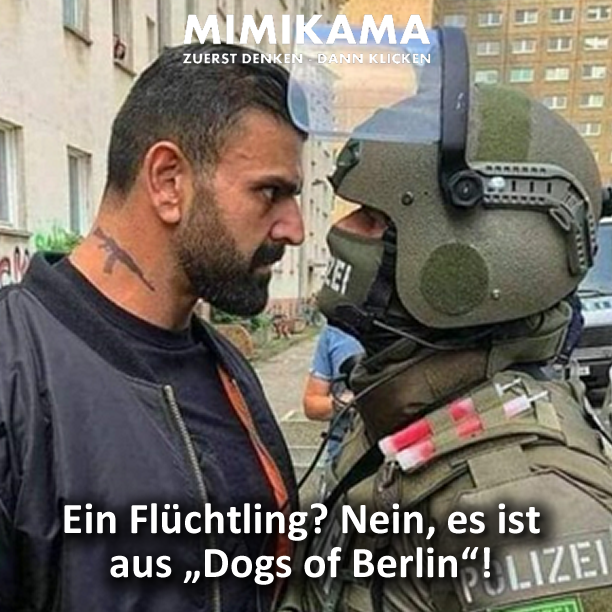 mimikama_org's tweet image. Das Bild, welches der #Schauspieler Vito Pirbazari auf #Facebook postete, um von den Dreharbeiten für die Serie „#DogsofBerlin“ zu berichten, wird dazu missbraucht, um gegen #Flüchtende zu hetzen.

Weiterlesen: mimikama.at/allgemein/flue…