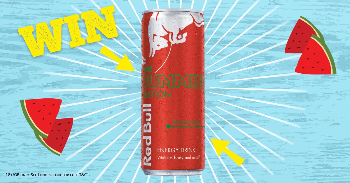 myLondis's tweet photo. NEW‼️

It's only right to give you a taste of Summer with the NEW Redbull SUMMER EDITION☀️

For your chance to #win, RT, follow @myLondis &amp; @ someone who needs to 👀 this!

Closes: 24/07/20

Can't wait? Store locator: https://t.co/zQetsjMl4P *Available in participating stores https://t.co/zDlsEqmAvs