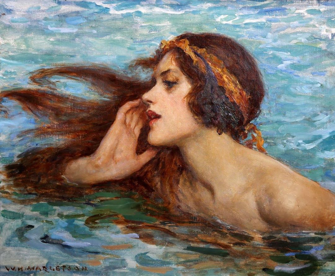 #Art #Photography  @GiuseppeTurrisi: 'A Water Sprite or Siren

🎨 #WilliamHenryMargetson (1861-1940)

#SummerTime #SummerInArt #mythology #WomenInArt #ArtLovers #Art #ArteYArt @artmajcar @Asamsakti @CristianeGLima @Luci… , see more tweetedtimes.com/v/13437?s=tnp