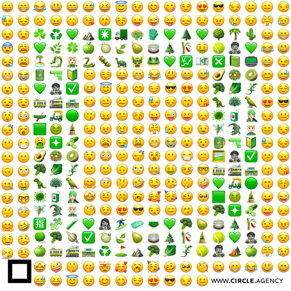 CircleChannels's tweet photo. Today is World Emoji Day 💚
Which Emoji you used the most?
🤔🧐
🔲
.
#Circle #CircleVisualCommunication #CircleAgency #CreativeAgency #Advertising #DigitalAgency #Lebanon #Ksa #Dubai #Doha #emoji #emojis #emojiday #emojichallenge #emojilove #smileyface #heart #emojiforemoji https://t.co/AjXieYpHCp