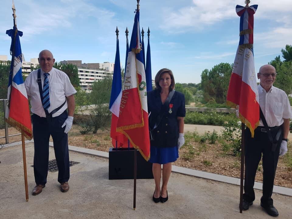 LegionHonneur34's tweet photo. #16Juillet1942 commémoration à la #memoire des victimes des crimes racistes et antisémites de l'État français et rendre hommage aux " Justes " de France avec la présence des ordres nationaux @LegionHonneur34 #ANMONM34 #UDAC https://t.co/Mfd446EFYJ