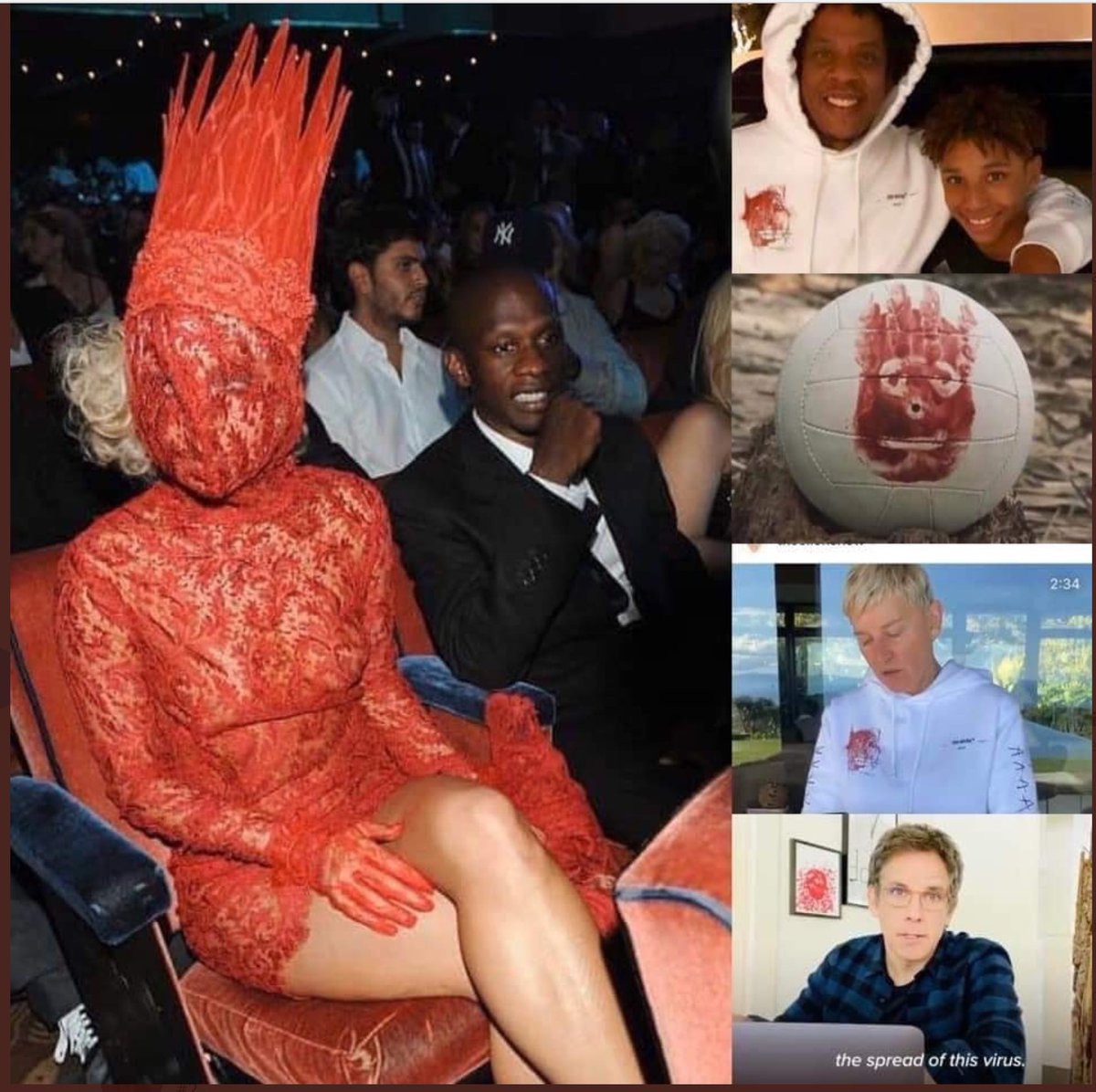 agvBruceAdams's tweet photo. How many Satanic sick references have these people made right in front of our faces without our knowledge. None has been held accountable. https://t.co/R7qVlmiFOE