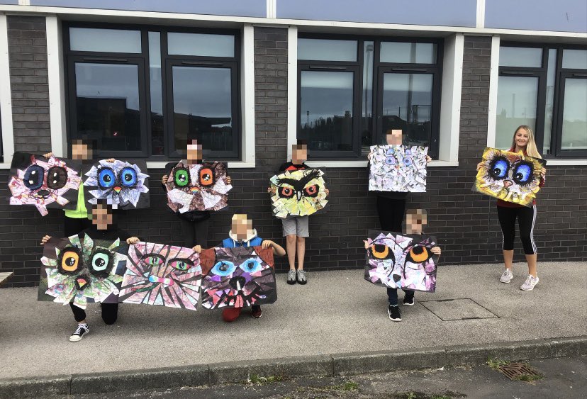 The last day of term... doesn’t feel like it but schools out!! ☀️☀️

Created these beautiful pieces of art with the students this week, great way to finish the term👨🏼‍🎨👩🏼‍🎨 Good Luck in year 7... see you next year!