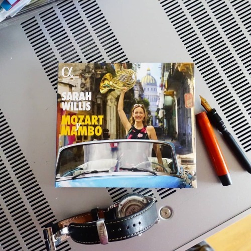 ClassicalCritic's tweet photo. #morninglistening to #Mozart #HornConcertos & Cuban #Mambo w/#HavanaLyceumOrchestra, #TheSarahbanda & @sarahwillis on @alpha_classics / @outheremusic
Amazon: https://t.co/tdmLpyHPGc
#MozartYMambo
#classicalmusic #classicalmusiccollection
#classicalcd… https://t.co/fi6uMKnOsV https://t.co/QEn4lnlpCb