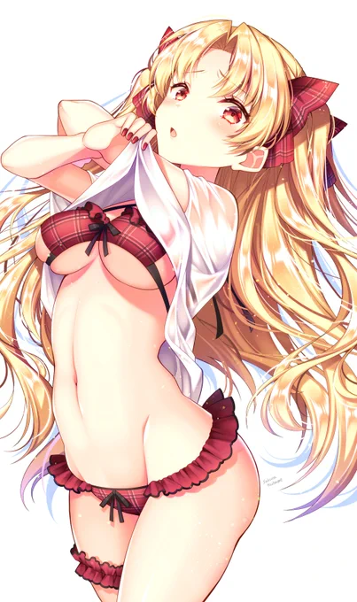 水着エレちゃんの元絵です
#FateGO #FGO 