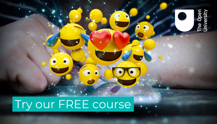 OpenUniversity's tweet photo. 🤔 How much of your daily communication now consists of emoji use? How has that evolved over time?

Find out more about their history in our FREE course, 'A brief history of communication: hieroglyphics to emojis'. 

Check it out 👇

https://t.co/M59zzwAWd5

#WorldEmojiDay https://t.co/oLZcViZP4u