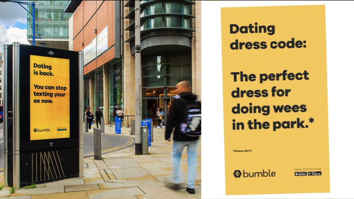 olibeale's tweet photo. This was such a joy. Two old friends writing sentences together for Bumble. @AlexandreHolder https://t.co/dgQ5ff3Sf2