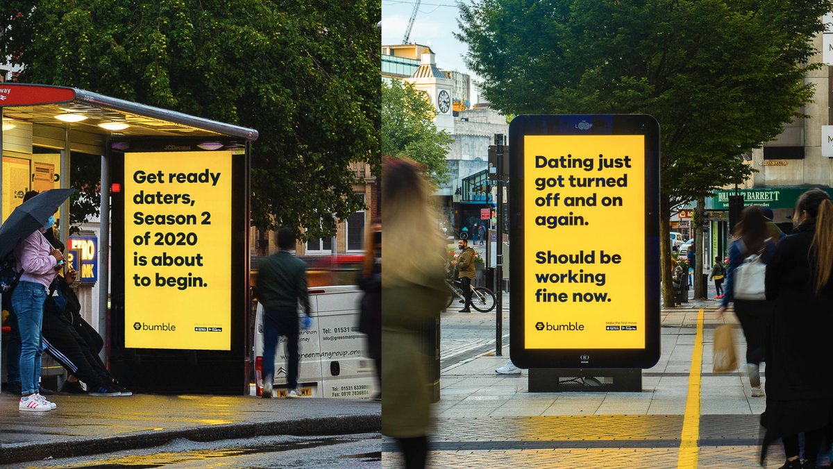 olibeale's tweet photo. This was such a joy. Two old friends writing sentences together for Bumble. @AlexandreHolder https://t.co/dgQ5ff3Sf2