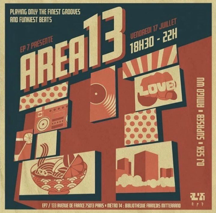 ✨Rdv aujourd’hui à partir de 18:30... Supa Seb x Amigo Wu x moi même #timebomb #inthemix #ep7 #area13✨