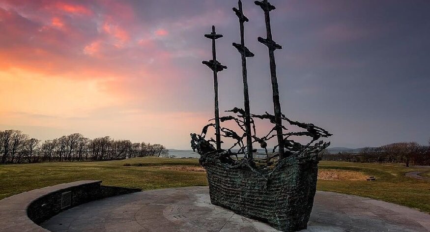 Finally I find it extremely offensive when I hear these vice-signalling, yellow-vest wearing, jack-boot stomping, rabble rousing muppets talking about the ‘swamping’ of Ireland. Before the famine there were twice as many living here, as now. Shame on them for insulting our dead